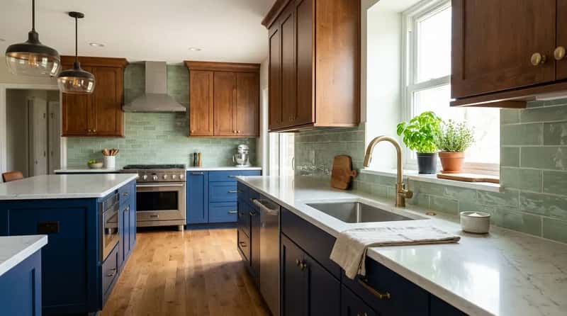 #10 - The Kitchen in Beige Hell That Found Color Again (Image Credits: Gemini)