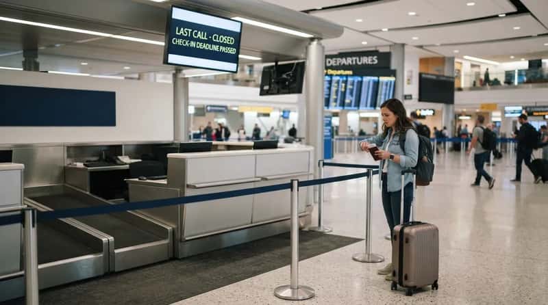#6 - They Treat the Check-In Closing Time as a Hard Deadline, Not a Suggestion (Image Credits: Gemini)