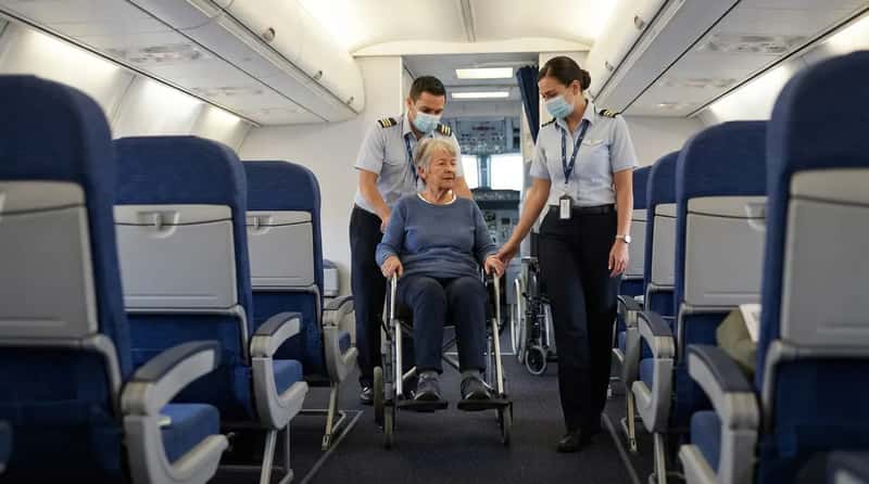 #9 - The Narrow Chair That Rolls You Right to Your Seat (Image Credits: Gemini)