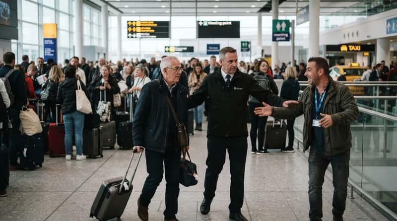 #2 - They Keep You Away From the Strangers Offering "Cheap Rides" in Arrivals (Image Credits: Gemini)
