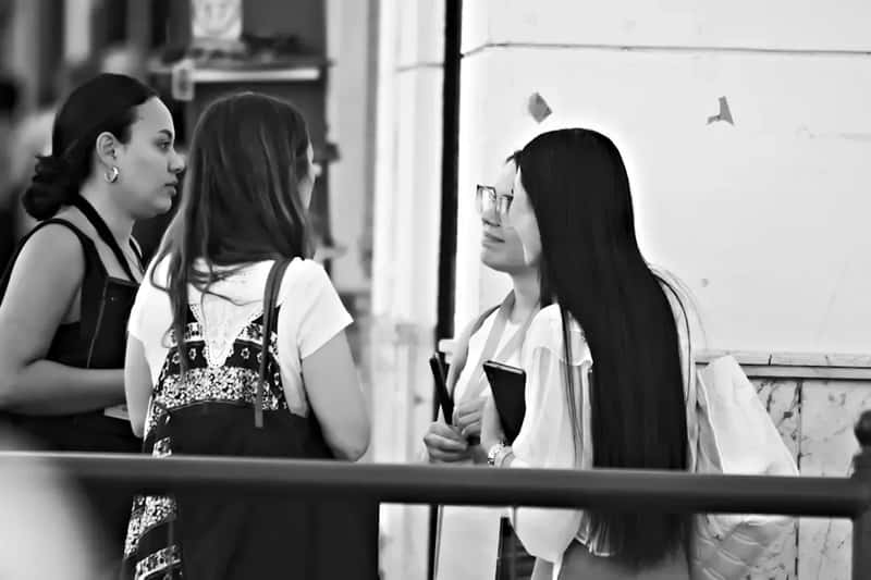 #12 - Whether You're Being Overly Talkative (Image Credits: Unsplash)