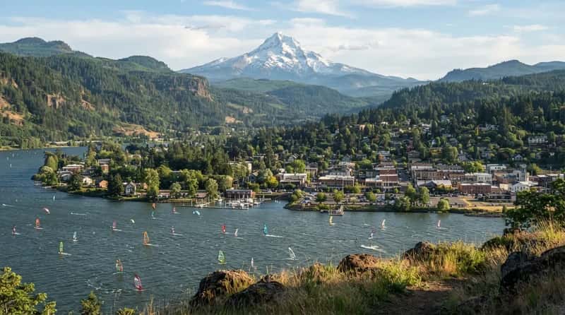 #6 - The Oregon Gorge Town Locals Escape to When Portland Gets Crowded (Image Credits: Gemini)