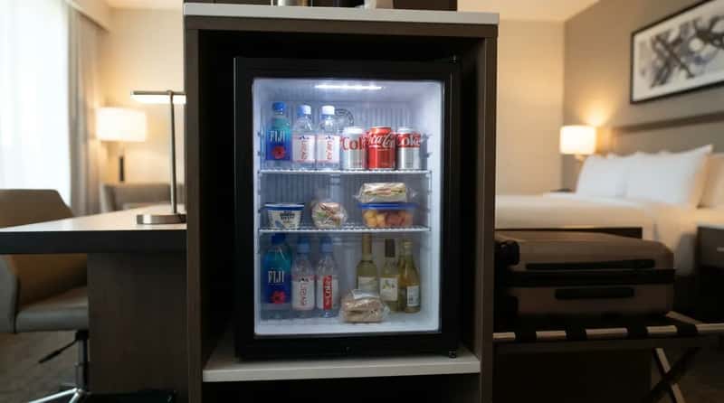 #2 - The Twist: Guests Want the Fridge, Just Not the Minibar (Image Credits: Gemini)