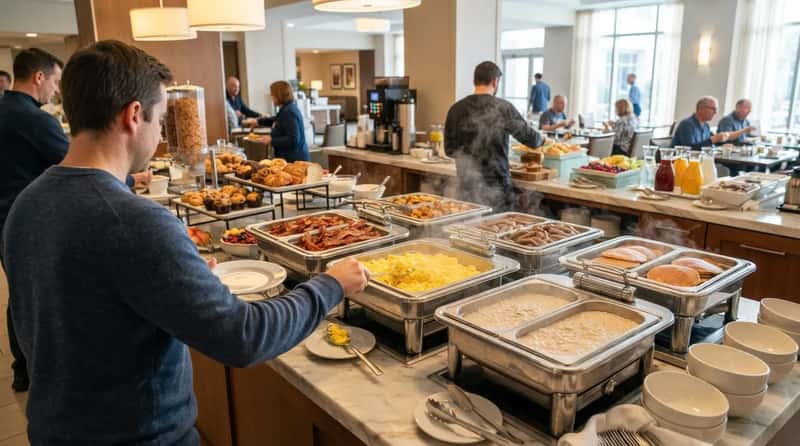 #1 - The Full Hot Breakfast Buffet Itself (Image Credits: Gemini)