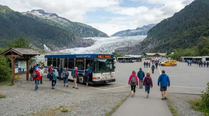 Warning #7 - The "Money-Saving" Glacier Bus Isn't Saving You Anything (Image Credits: Gemini)