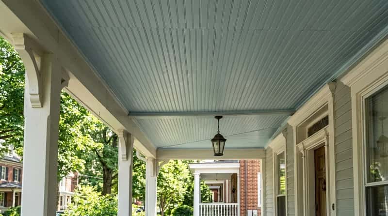 #13 - Beadboard Porch Ceilings (Image Credits: Gemini)