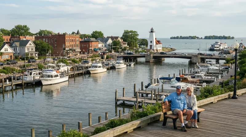 #14 - Port Clinton, Ohio: The Fishing Town Retirees Quietly Claimed (Image Credits: Gemini)