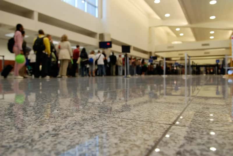 A Final Thought Before Your Next Flight (Atlanta Security Line, CC BY 2.0)