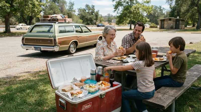 #2 - A Cooler Packed With a Full Family Meal (Image Credits: Gemini)