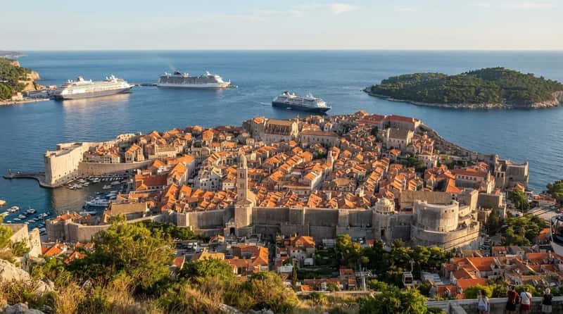 #3 - Dubrovnik, the Walled City That Starts Turning Ships Away (Image Credits: Gemini)