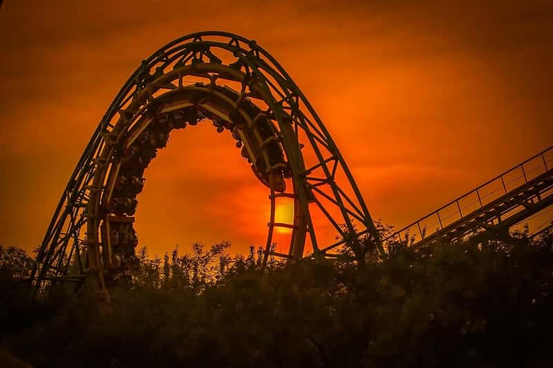 3. Six Flags New Orleans, Louisiana, USA (Image Credits: Pixabay)