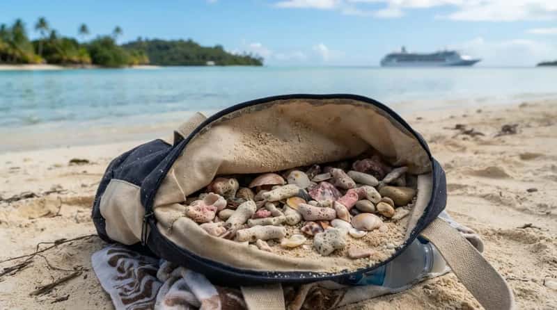 #11 - Pocketing "Just One" Shell or Piece of Coral (Image Credits: Gemini)
