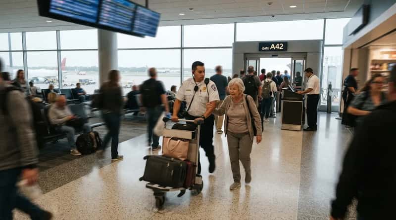 #2 - They Can Get a Traveler Gate-Side Minutes Before Boarding Closes (Image Credits: Gemini)