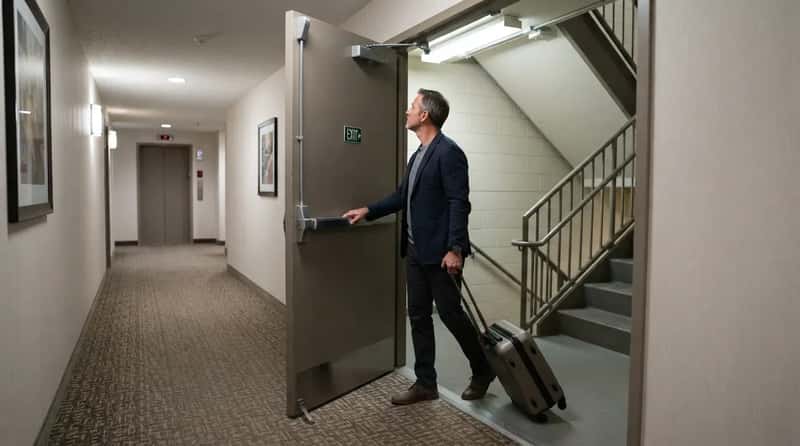 #12 - They Walk to the Stairwell, Not Just the Elevator (Image Credits: Gemini)