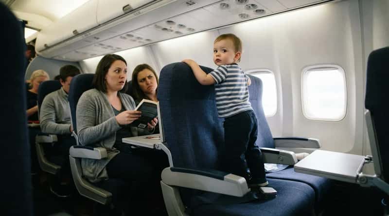 #8 - Letting Toddlers Stand on the Seat Facing Backward (Image Credits: Gemini)