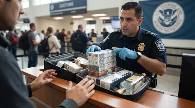 #9 - "Just One More Carton" That Blows Past the Legal Import Limit (Image Credits: Gemini)