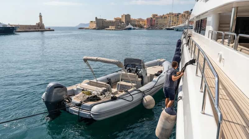 17. Why Crew Tow the Small Boat Alongside, Never Behind (Image Credits: Gemini)