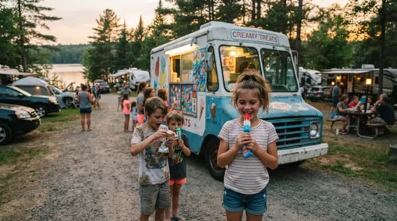 #1 - Ice Cream Truck Treats at Campgrounds Were the Whole Vacation (Image Credits: Gemini)