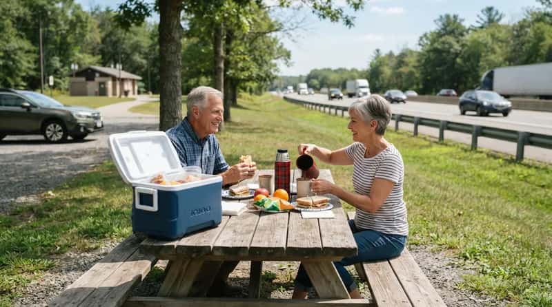 #5 - A Cooler and a Picnic Table Instead of a Drive-Thru (Image Credits: Gemini)