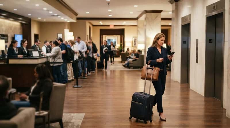 #9 - They Skip the Front Desk Line Entirely (Image Credits: Gemini)