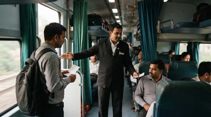 13. A waitlisted ticket bans you from the reserved coach entirely (Image Credits: Gemini)
