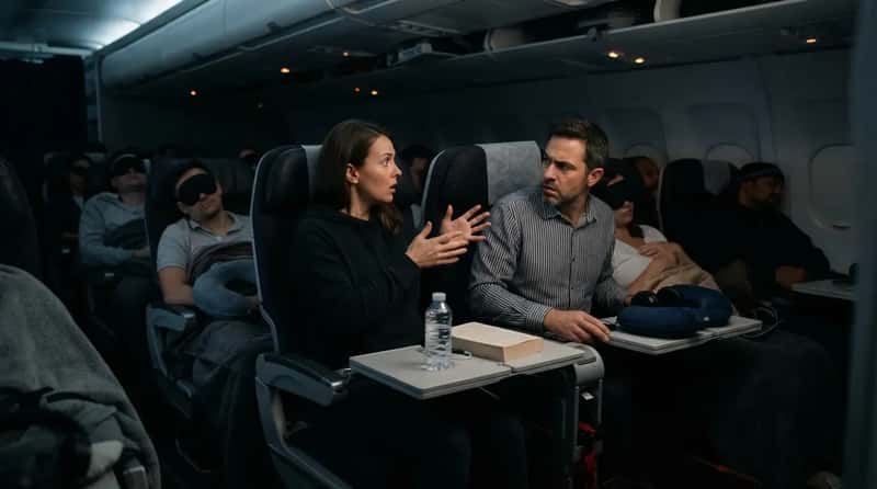 #24 - The Seat-Recline Slammers Who Never Say a Word First (Image Credits: Gemini)