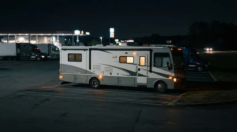 #6 - They Go Dark Fast - No Awning, No Grill, No Chairs (Image Credits: Gemini)
