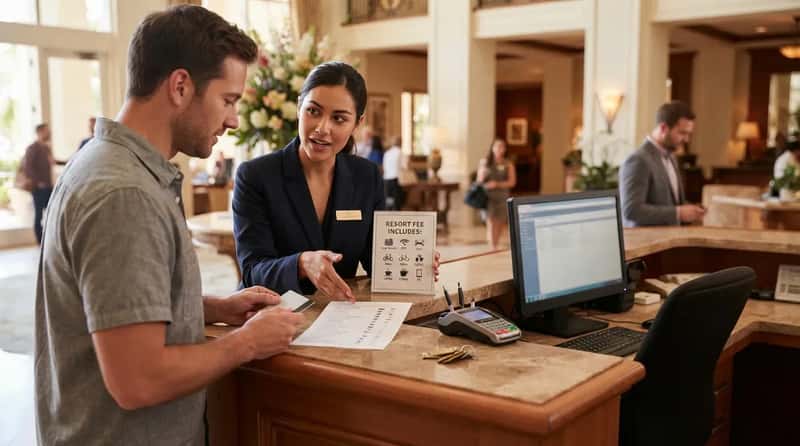 #18 - "What Does This Resort Fee Actually Cover?" (Image Credits: Gemini)