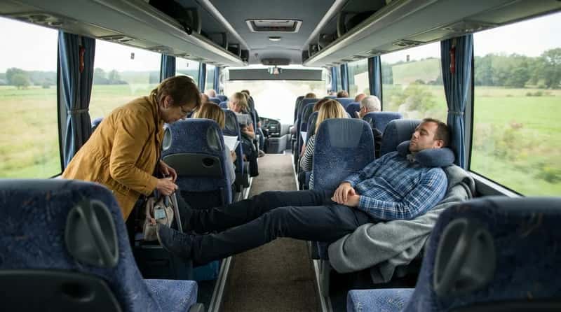 #9 - The Passenger Who Turned the Aisle Into a Bedroom (Image Credits: Gemini)