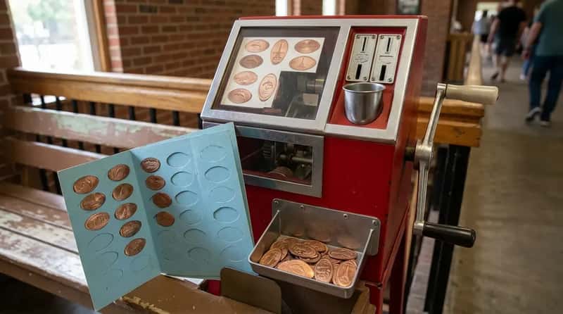 #22 - Pressed Penny Machines (and the Coin Collections) (Image Credits: Gemini)