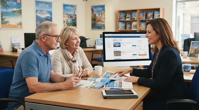 #5 - They Book Everything Through the Same Travel Agent (Image Credits: Gemini)