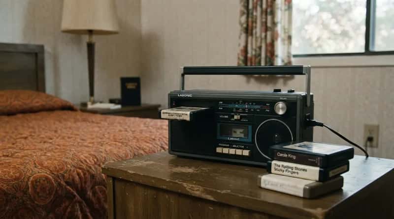 #16 - A Portable Record Player or 8-Track Player (Image Credits: Gemini)
