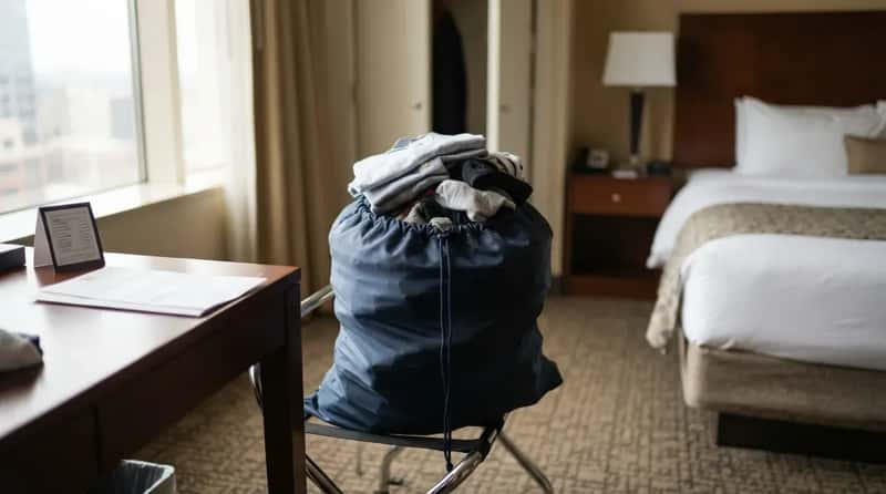 #7 - Bundling Into One Big Bag Beats Paying Per Garment (Image Credits: Gemini)