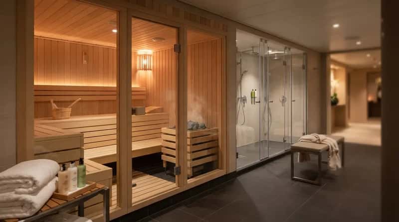 #4 - Free Access To Showers And Saunas Outside The Paid Spa Suite (Image Credits: Gemini)