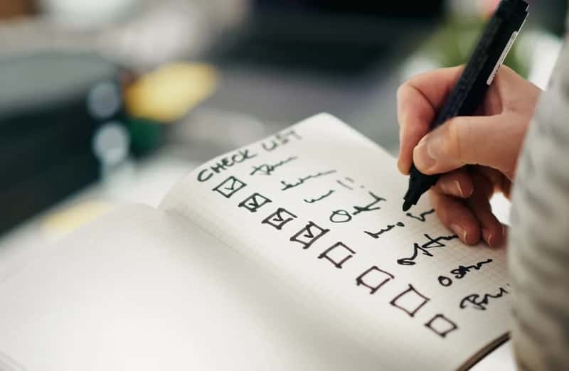 Building a personal timing checklist (Image Credits: Unsplash)