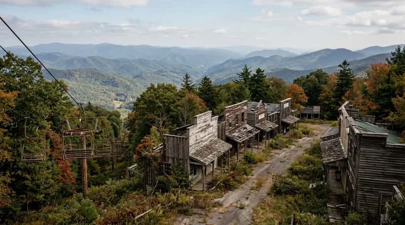 #27 - Ghost Town in the Sky, Maggie Valley, North Carolina (Image Credits: Gemini)