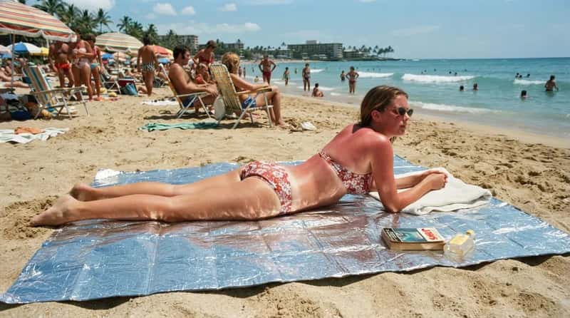 #5 - No Sunscreen Reapplication, Just a Reflector Blanket (Image Credits: Gemini)