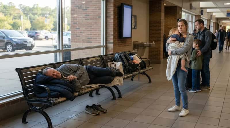 #19 - Claiming Three Benches for a "Quick" Nap (Image Credits: Gemini)