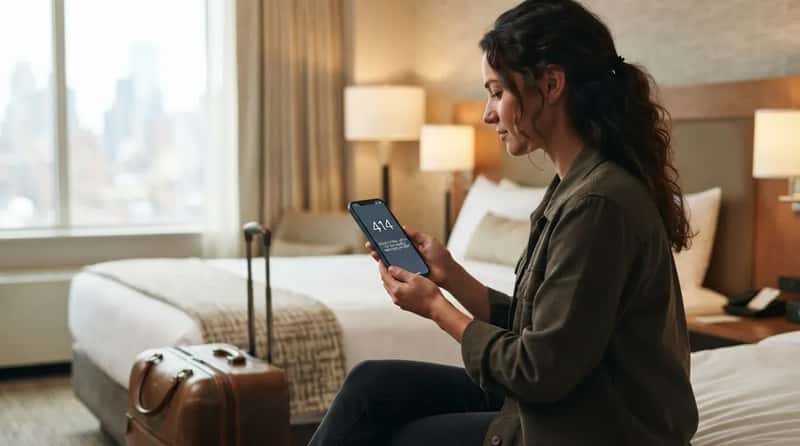 #15 - They Save the Room Number and Address to Their Lock Screen (Image Credits: Gemini)