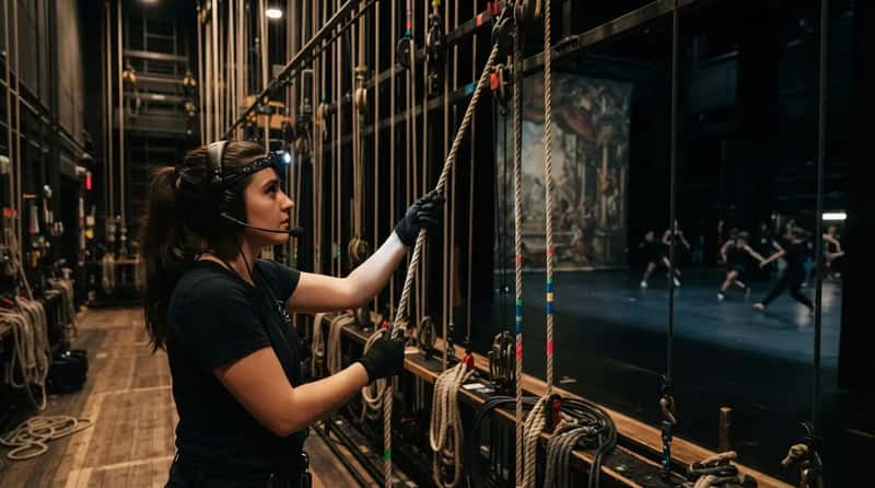 #12 - The Fly Cue That Must Match the Stage Manager's Call (Image Credits: Gemini)