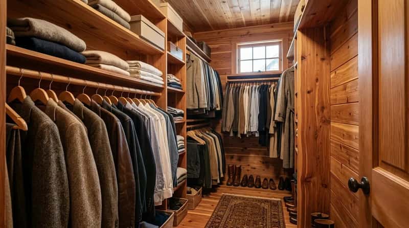 #22 - Cedar-Lined Closets (Image Credits: Gemini)