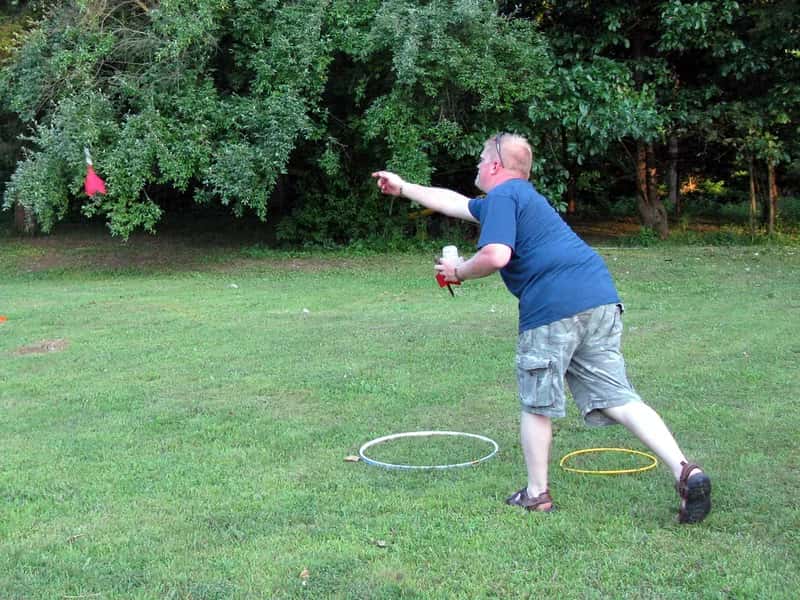 #25 - Playing Lawn Darts in the Backyard (Bad throw, CC BY-SA 2.0)