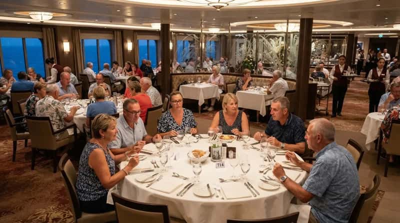 #7 - The MSC Pattern Where Cabin Category Hints at Table Size (Image Credits: Gemini)