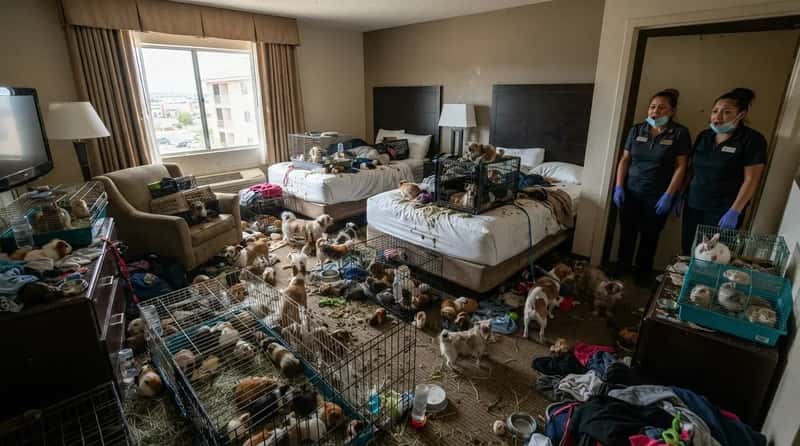 #2 - 39 Guinea Pigs, 33 Dogs and a Room Nobody Could Ignore (Image Credits: Gemini)