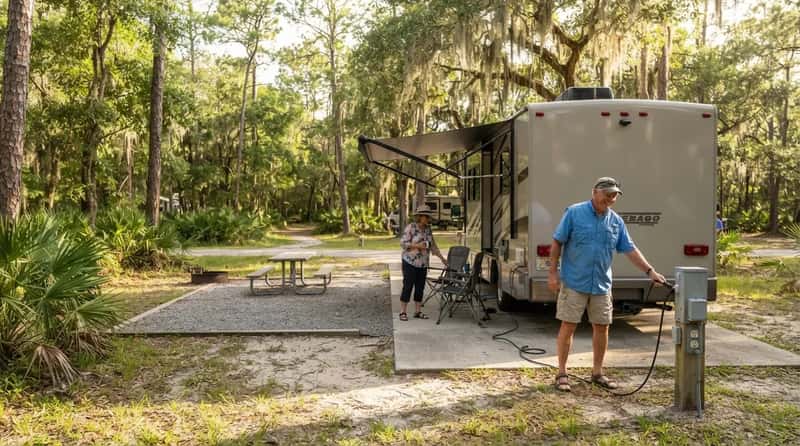 #8 - Florida's Half-Price Camping Starts at 65, Not 62 (Image Credits: Gemini)