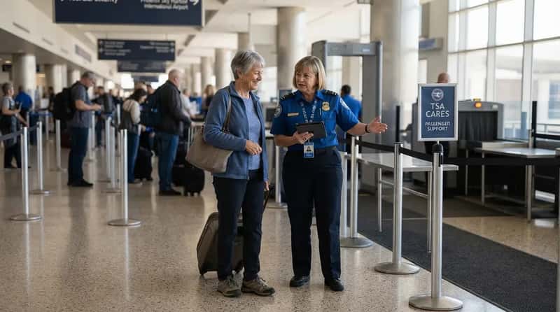#5 - Never Skip Calling TSA Cares Before a Complicated Trip (Image Credits: Gemini)