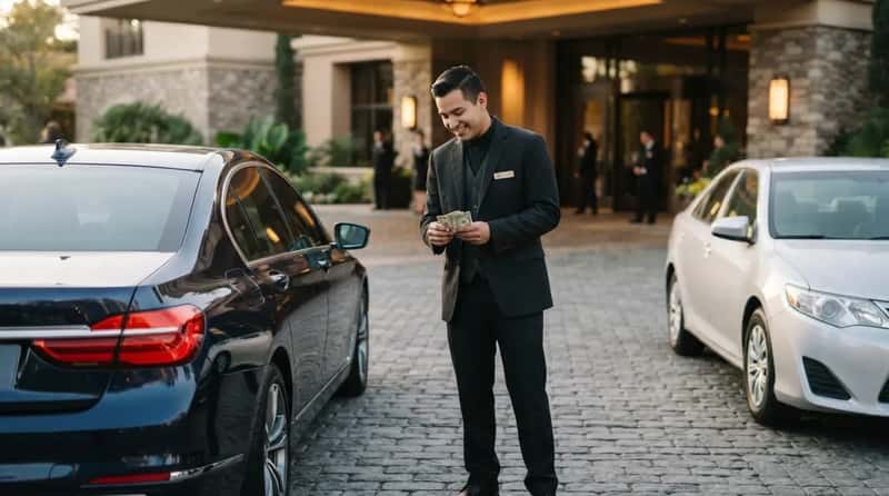 #2 - The Fancy Car Is a Surprisingly Poor Tip Predictor (Image Credits: Gemini)