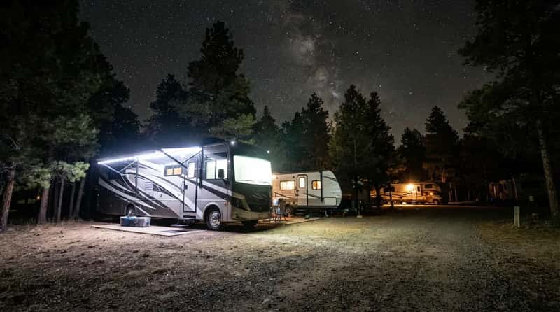 #22 - Bright Lights at Night Are the Silent Campground Sin (Image Credits: Gemini)
