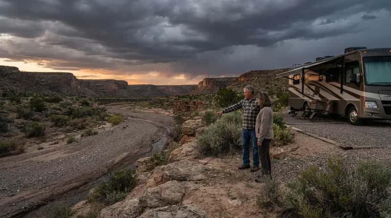 #2 - Reading the Ground for Water Before the Storm Arrives (Image Credits: Gemini)