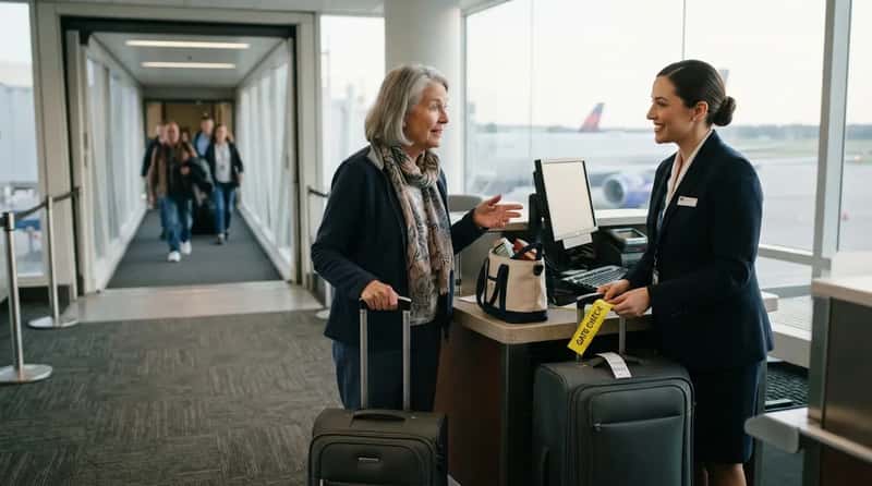 #12 - Gate-Checking the Carry-On You Can't Lift Overhead (Image Credits: Gemini)